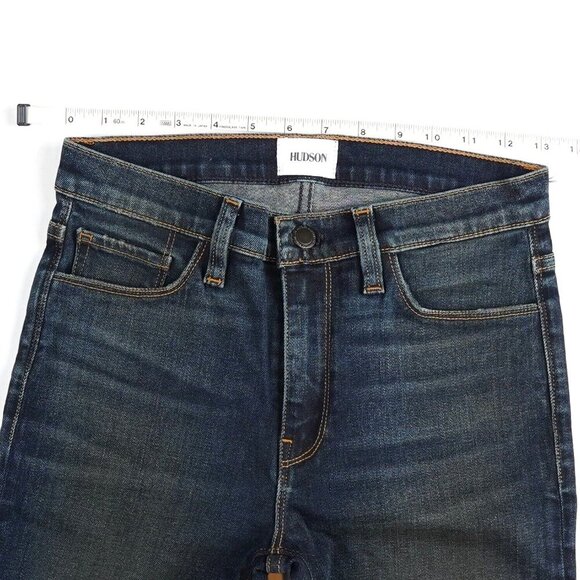 Hudson Mid Rise Dark Wash Skinny Jeans - 26 - NWT - Picture 4 of 8